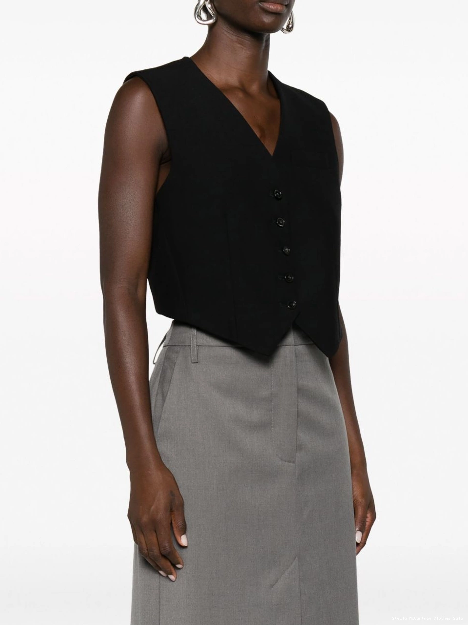 Cheap vest Women wool virgin sleeveless Stella McCartney 0430